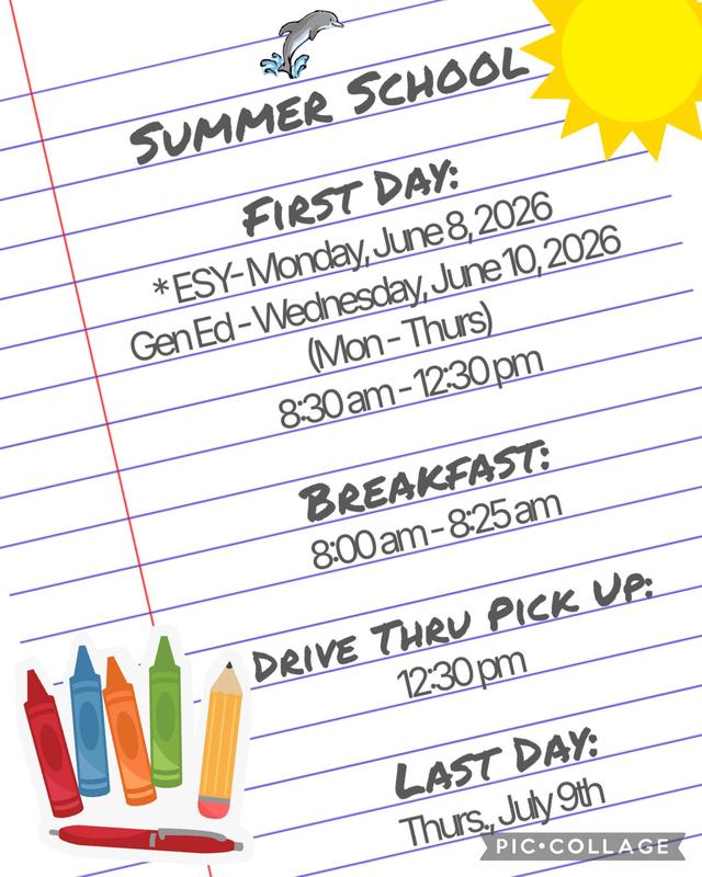 2026 Summer School Information
