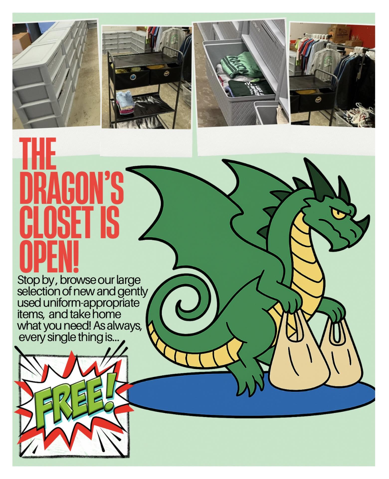 LABCS Dragon's Closet (New and Gently-Used Uniforms)