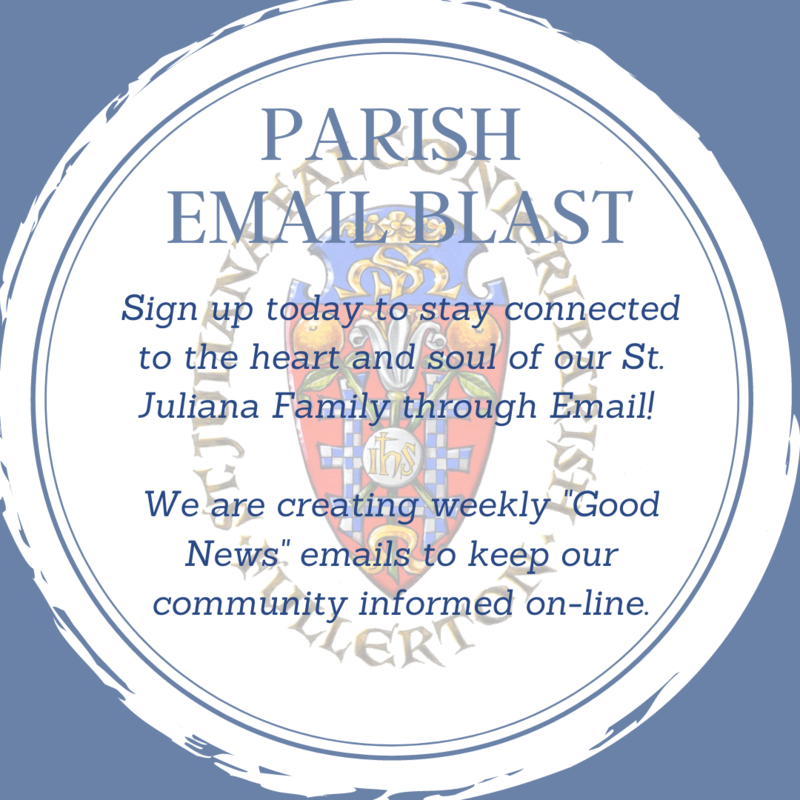 Sign-up for Parish Email Blasts Featured Photo