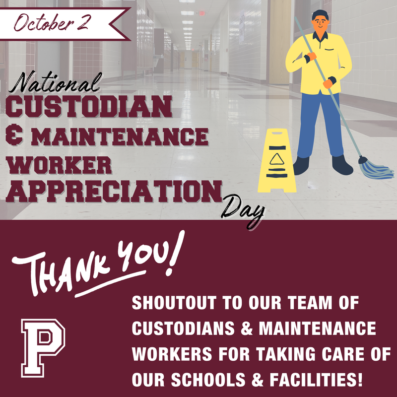 Perry Public Schools Custodian Appreciation