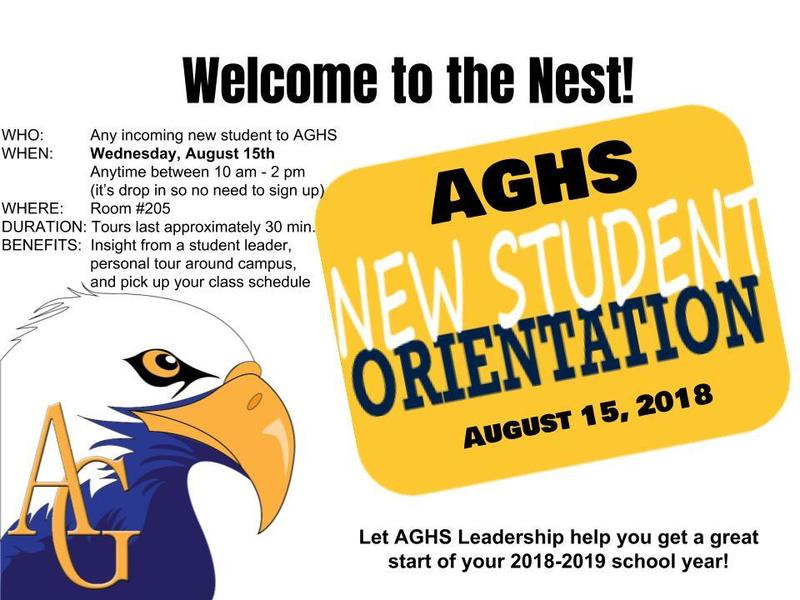 New Student Tours