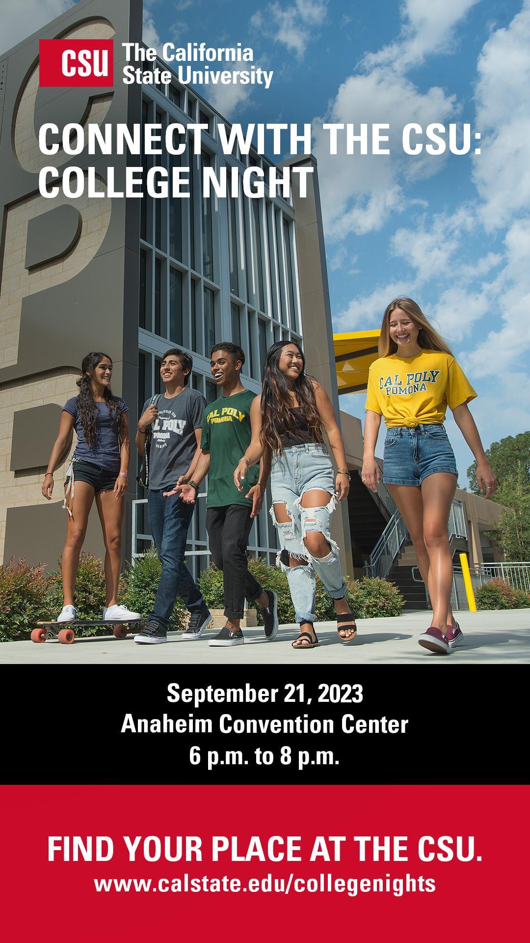 9 19 9 21 CSU College Nights Nava College Preparatory Academy