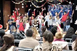 Festive Voices Fill Allison Elementary During Holiday Performance - image for web