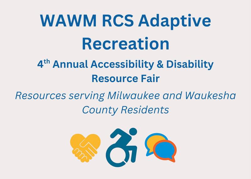 Thank you to sponsors of the Accessibility and Disability Resource fair