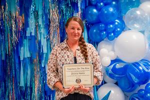 Bennett Elementary Teacher Honored at Mrs. Baird’s Teacher on the Rise Recipient