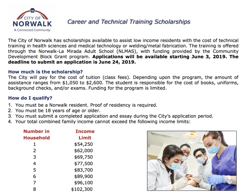 Career & Technical Training Scholarships! Featured Photo