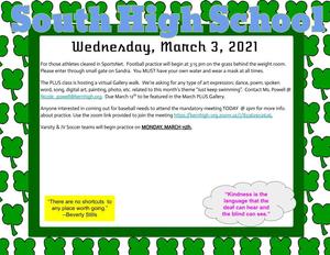 March 3rd

