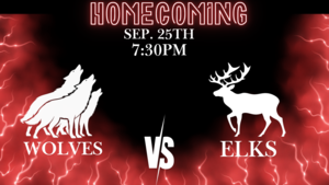 !!Homecoming Game VS Elkhart 7:30pm GO WOLVES !!