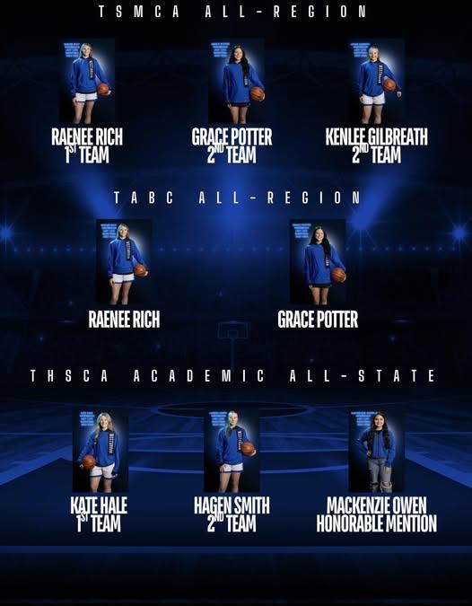 Varsity Girls Basketball Honors