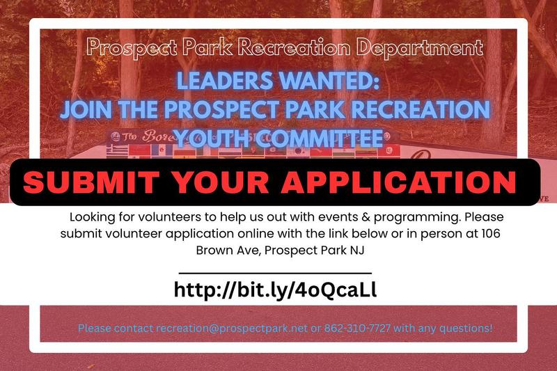 Join The Prospect Park Recreation Youth Committee