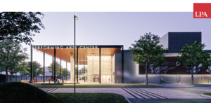 Whittier Union High School District’s new Performing Arts Center rendering