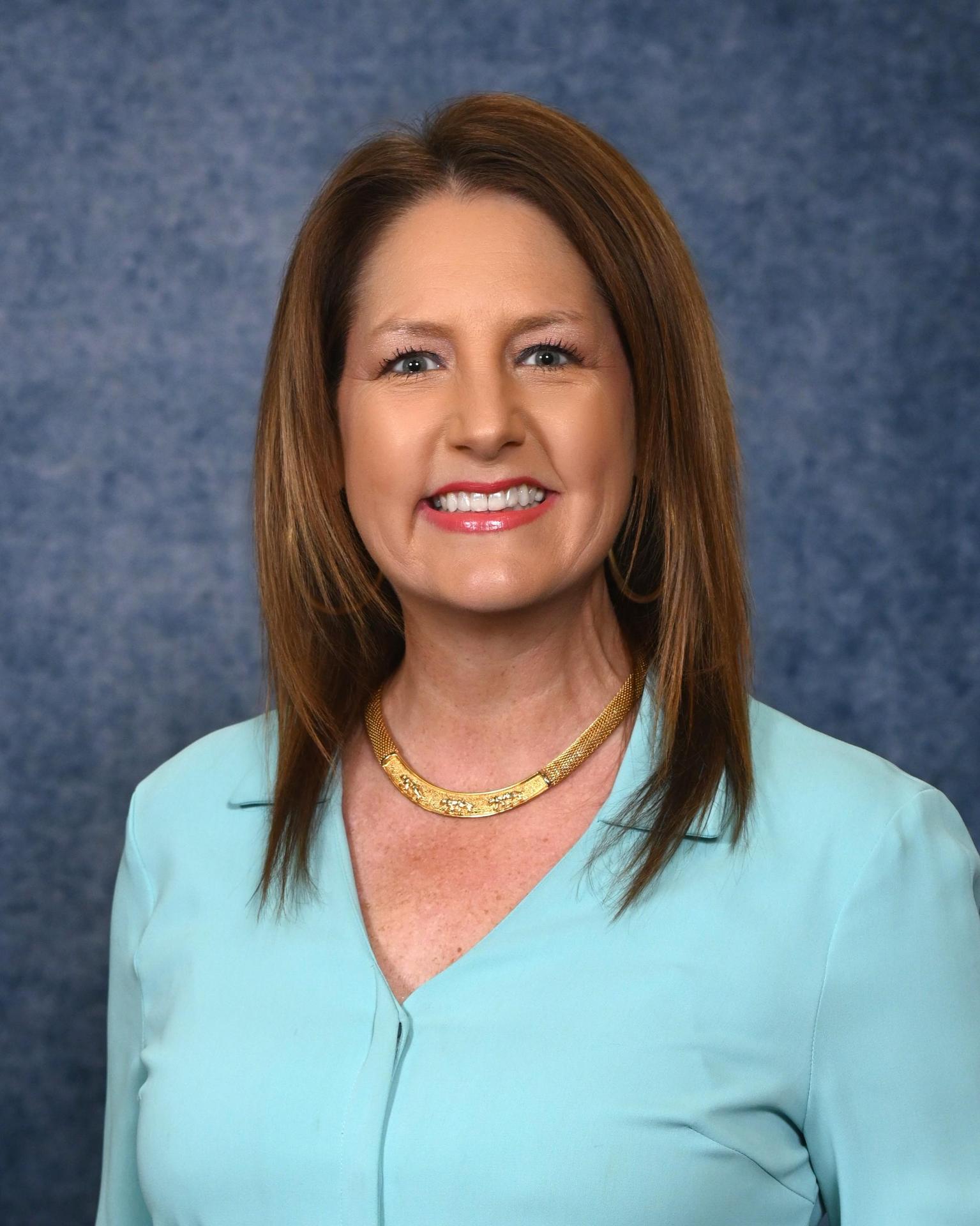woman smiling