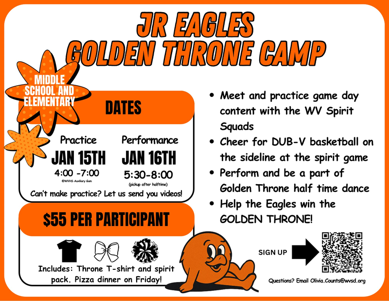 Jr Eagles Golden Throne Camp