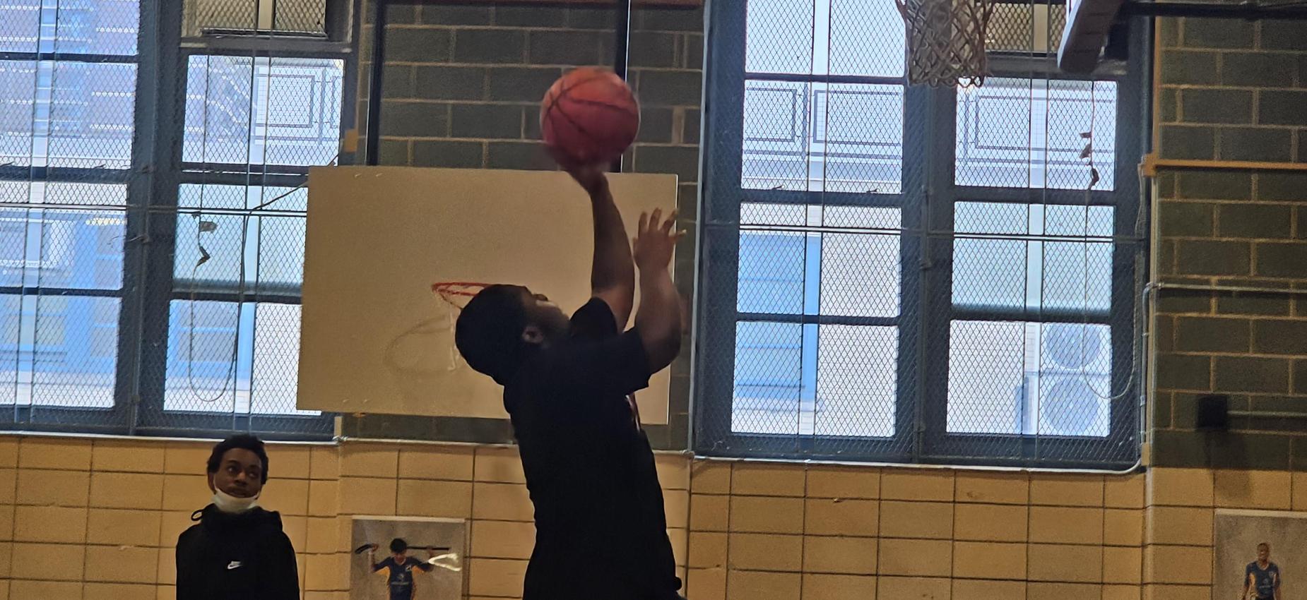 Basketball practice