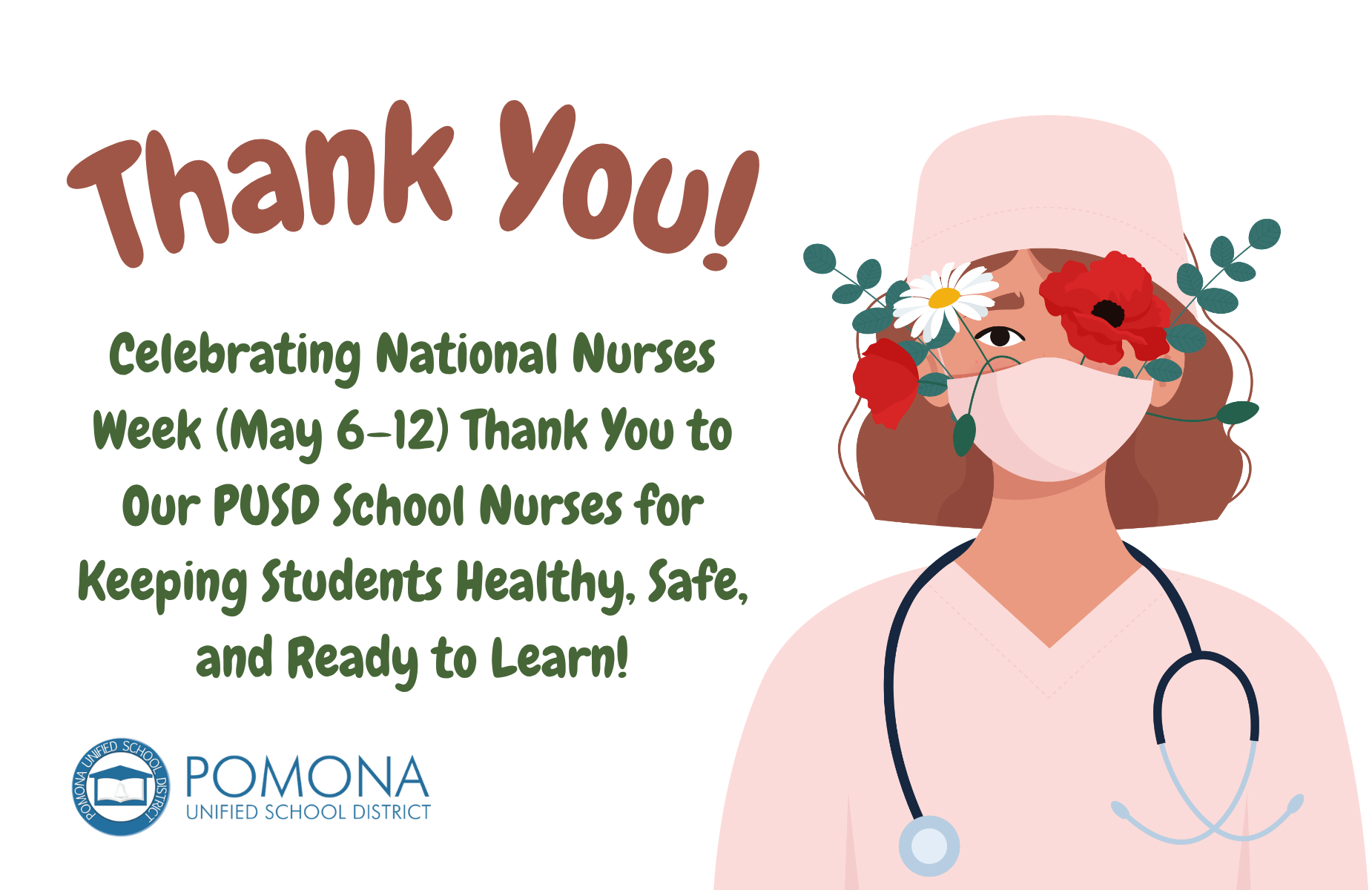 Nurse Appreciation Week May 6-12, 2026, shuffle banner