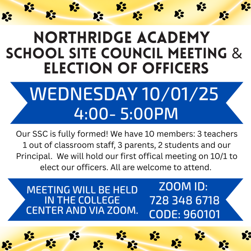 School Site Council Elections