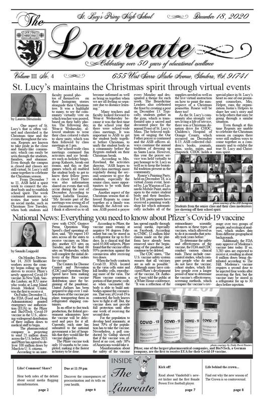 December Edition of The Laureate Released Featured Photo