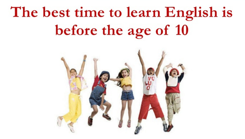 What is the best age to start to learn English as a second language?