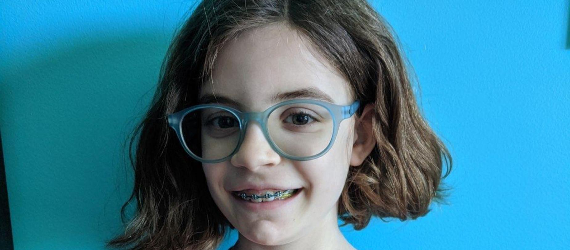 girl smiling for the camera