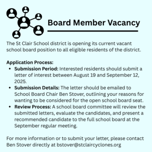 Process for filling School Board vacancy
