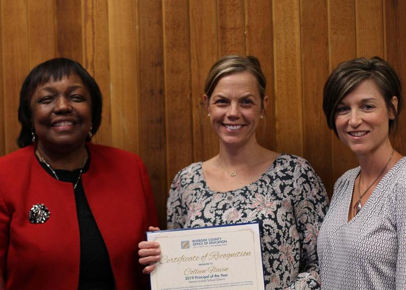 Riverside County Superintendent of Schools, Dr. Colleen Flavin, and Superintendent Christi Barrett