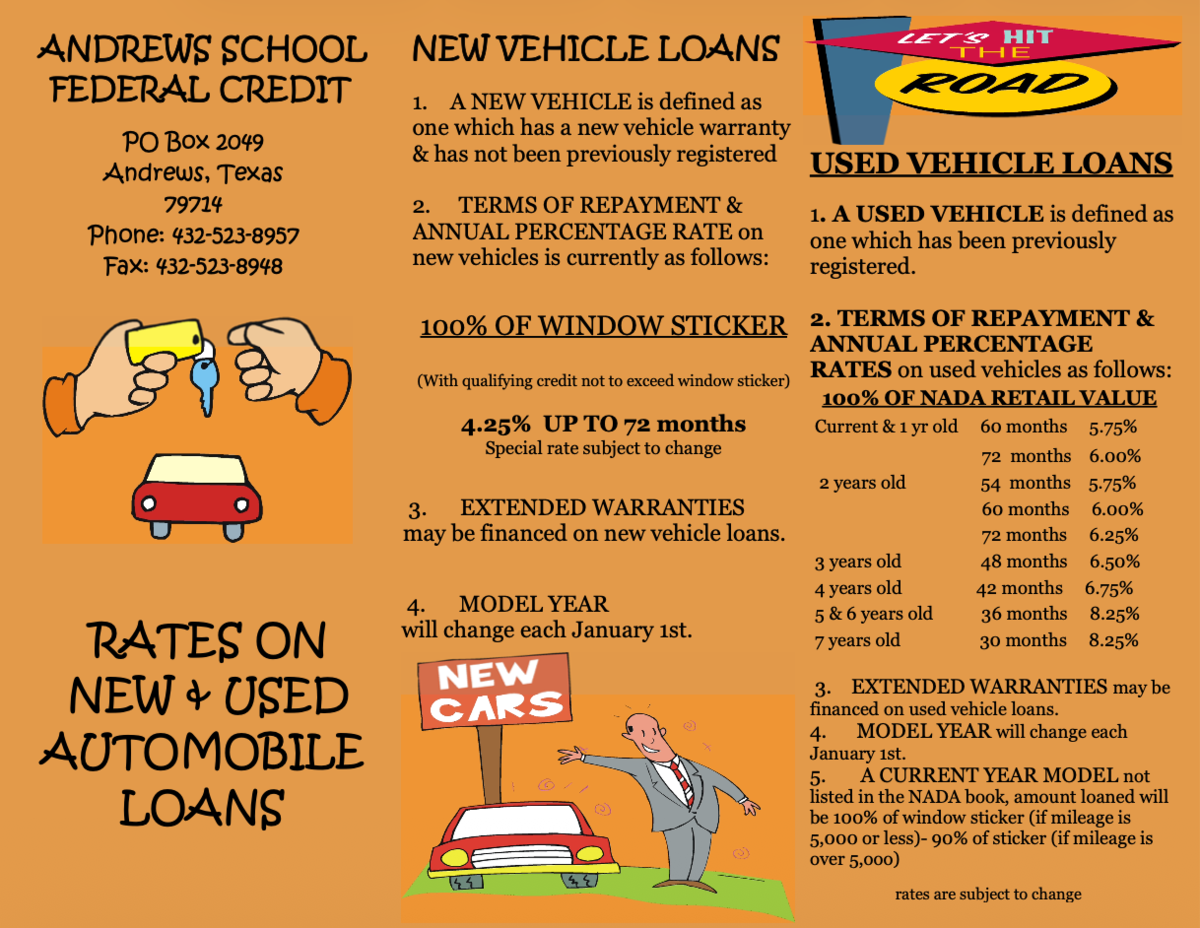 Credit Union Auto Loan