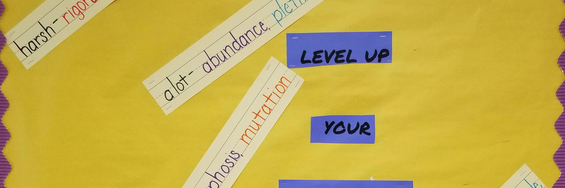 Level Up Vocabulary