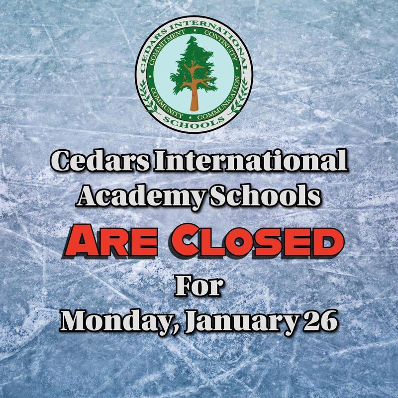Schools Closed 1-26-26