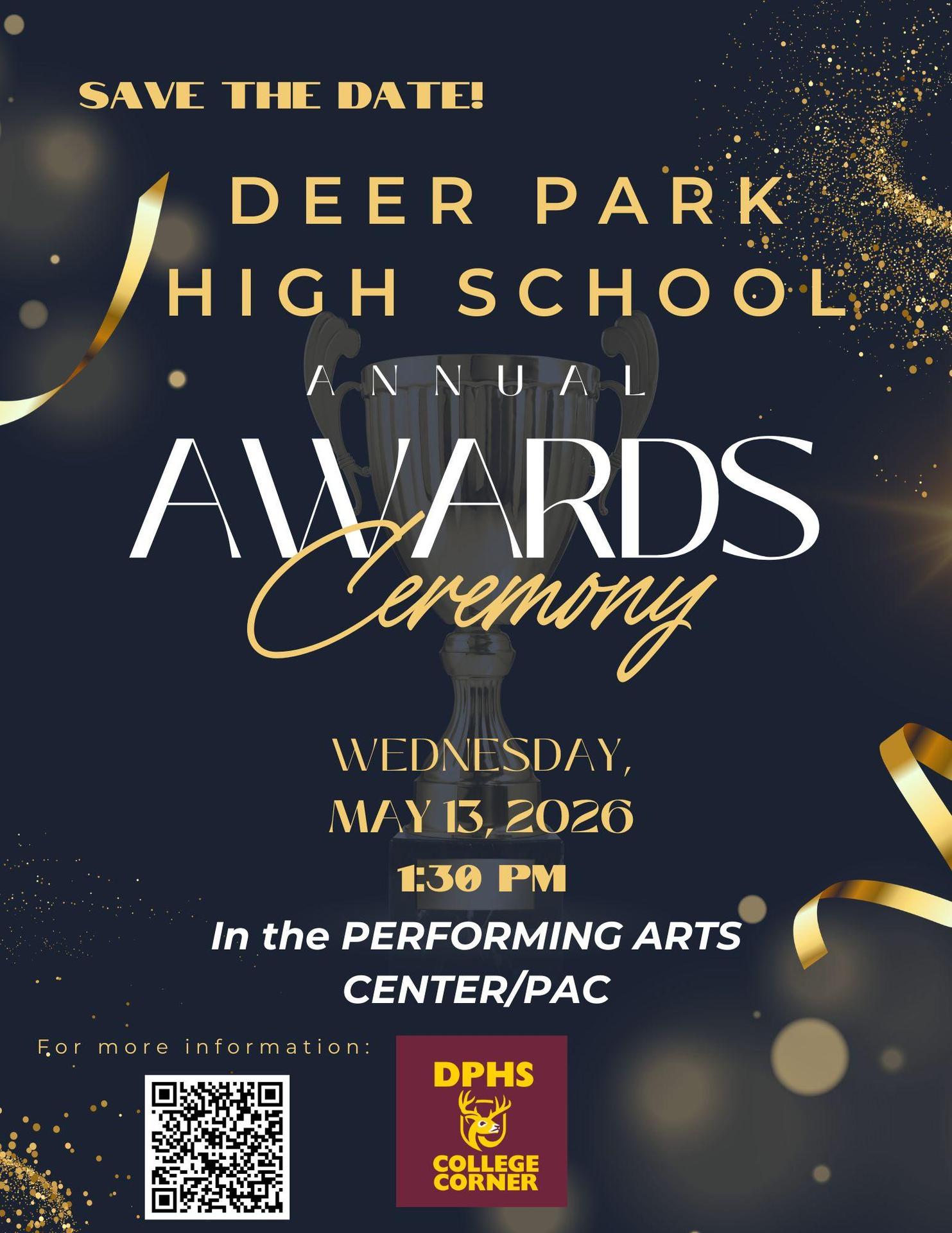 Annual Awards Ceremony 2026 – College Corner – Deer Park High School ...