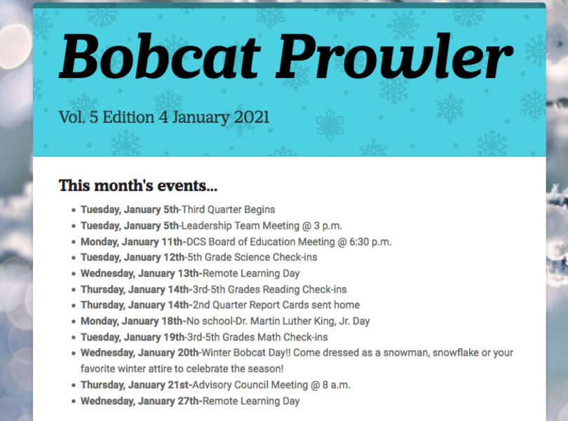 January Prowler