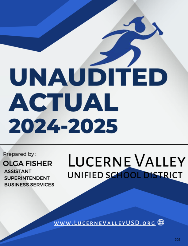 Olga Fisher presented Unaudited Actuals at board meeting.