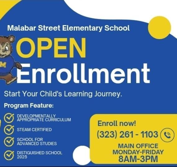 Now enrolling