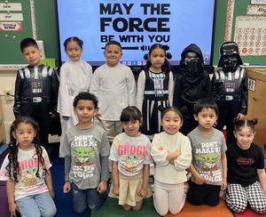 May the 4th be with you at the Jefferson School