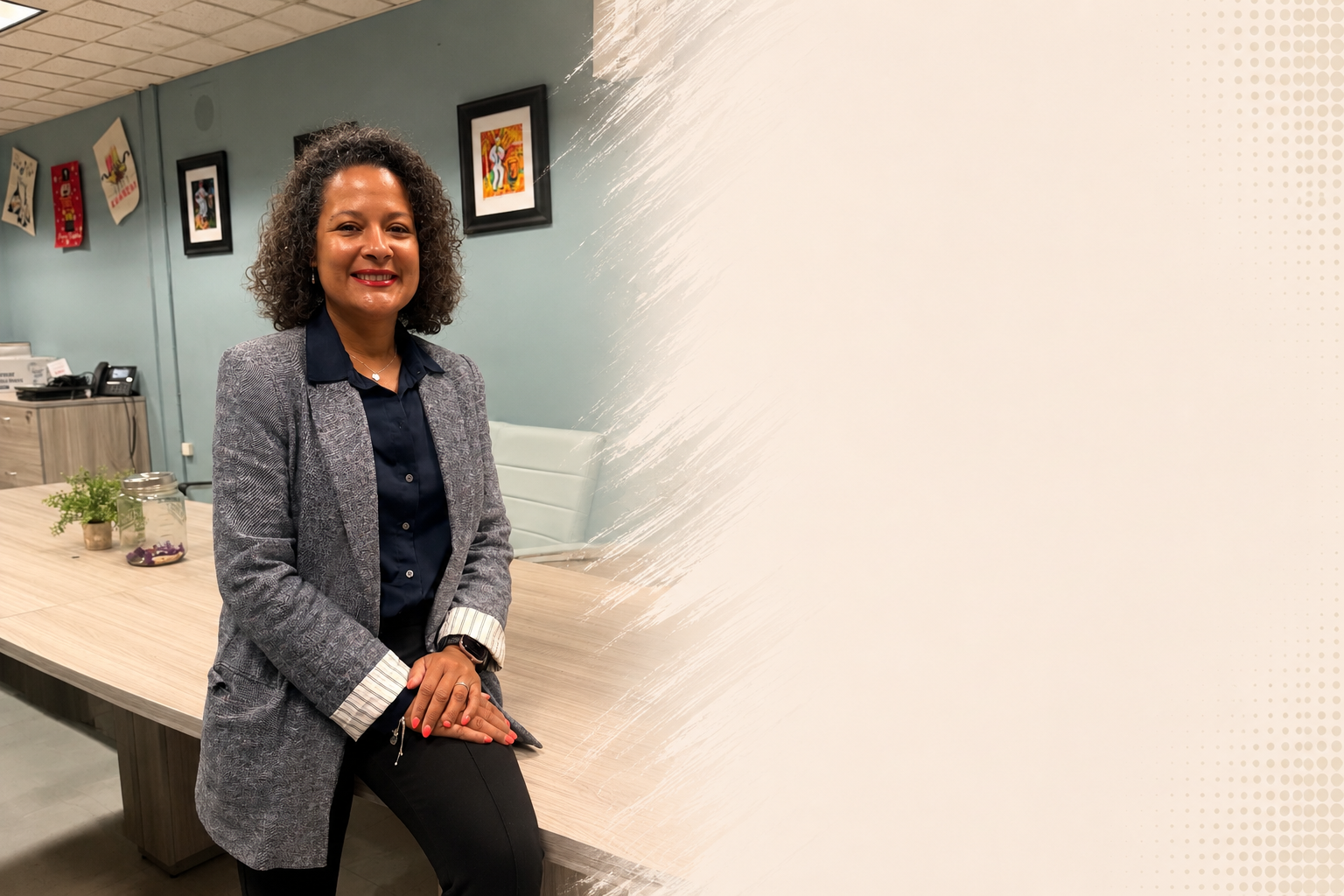 Principal Ms. Rosa