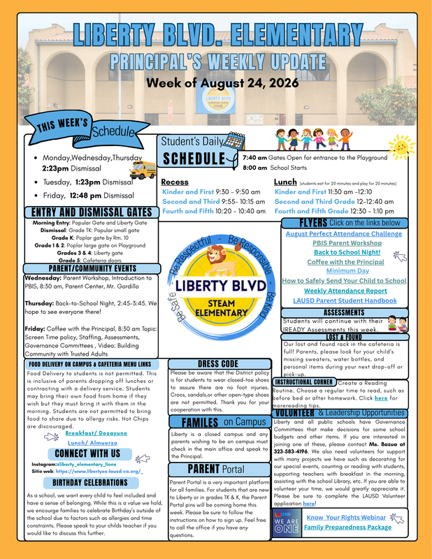 August 24 English