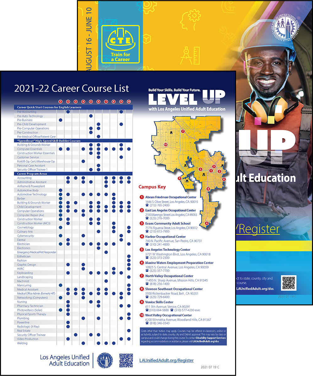 Career Technical Education Flyer - Program Area - Cover 04