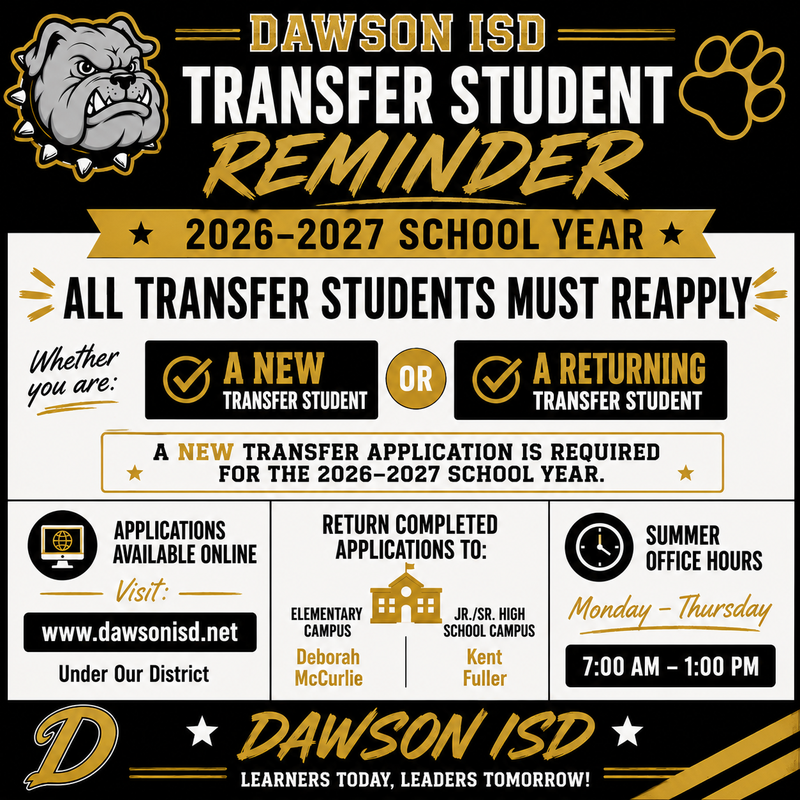 Transfer Reminder Featured Photo