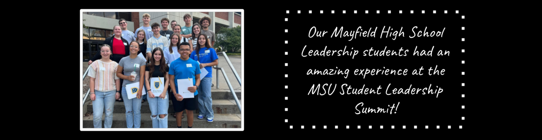 MHS students attended sessions on a variety of leadership topics and had the opportunity to connect and collaborate with other student leaders from across the region. It was a fantastic day filled with learning, growth, and inspiration.