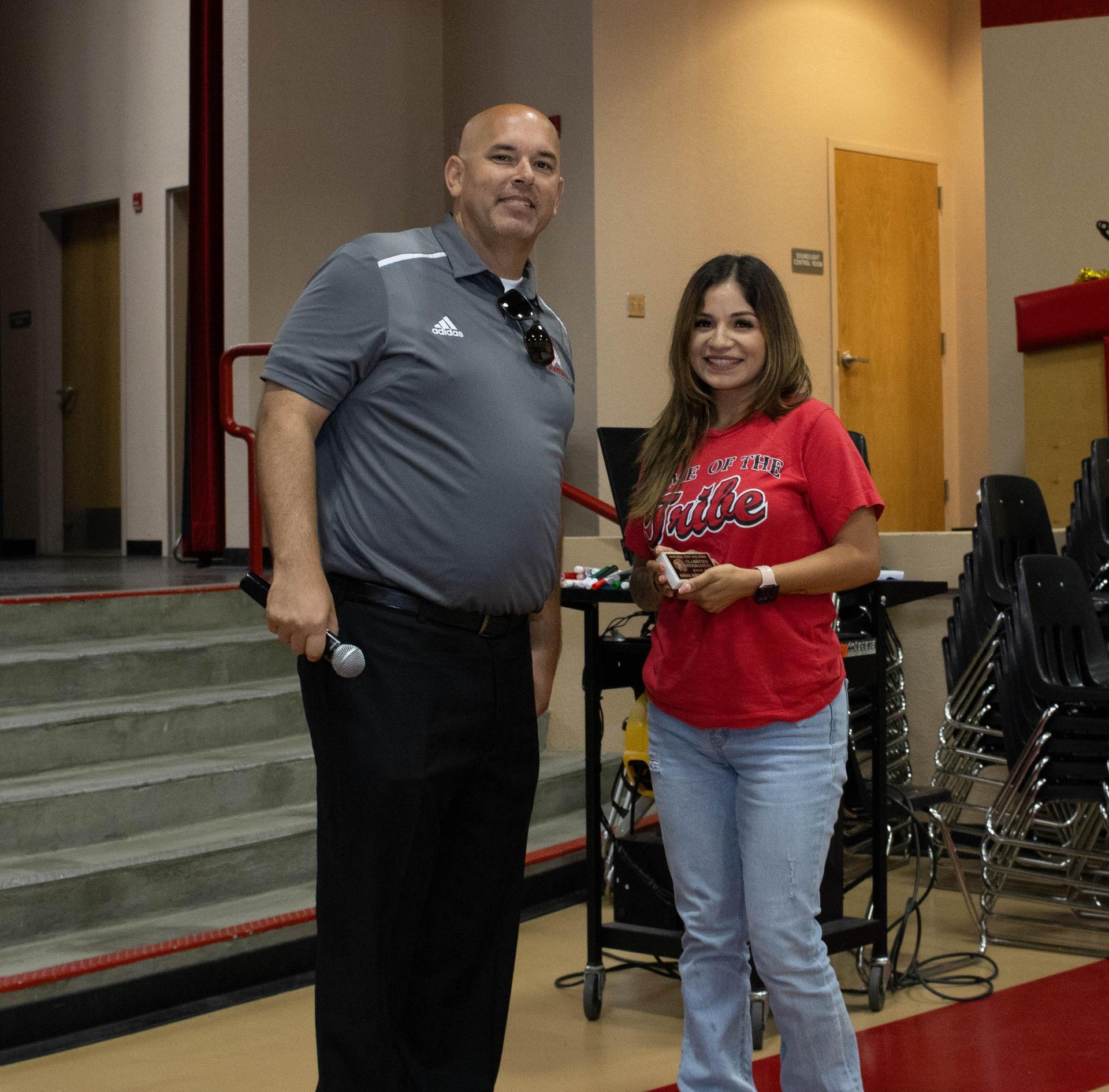 Chowchilla Union High School District enjoying breakfast
