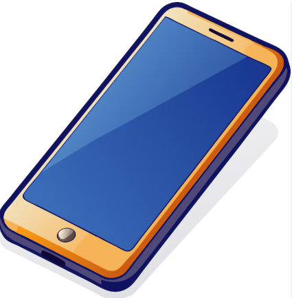 Clipart Image of a cell phone