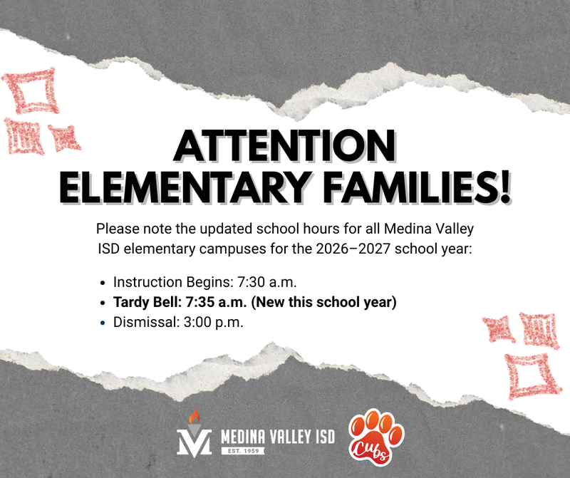 elementary hours update