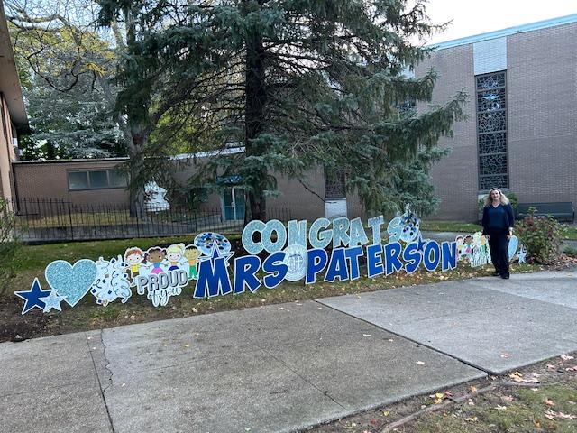 Welcome Mrs. Paterson! Featured Photo