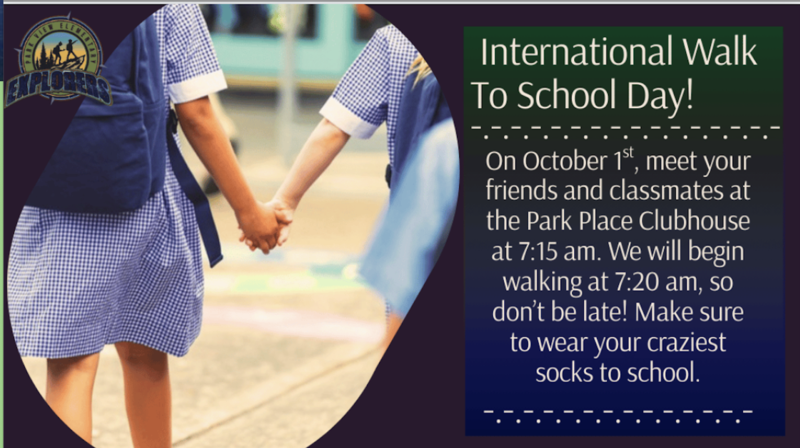 walk to school day