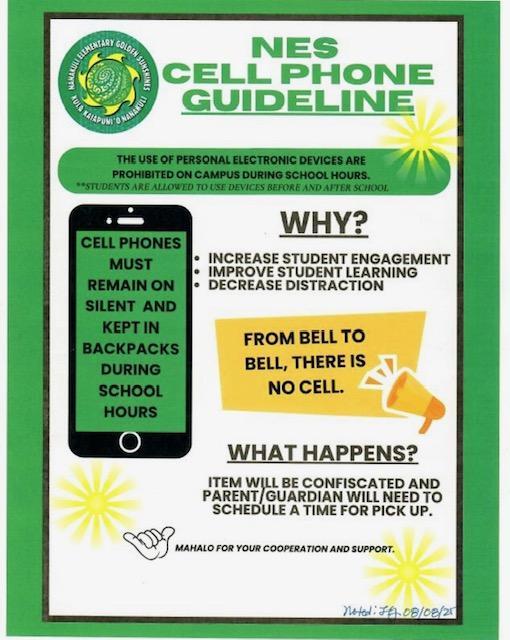 NES Cell Phone Guideline