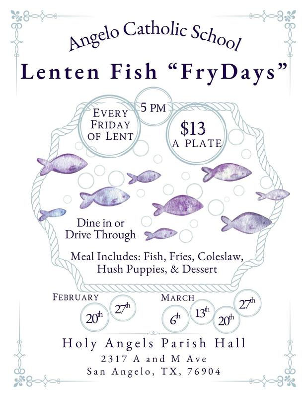ACS Lenten Fish Fry
