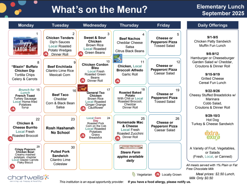 Lunch Menu Featured Photo