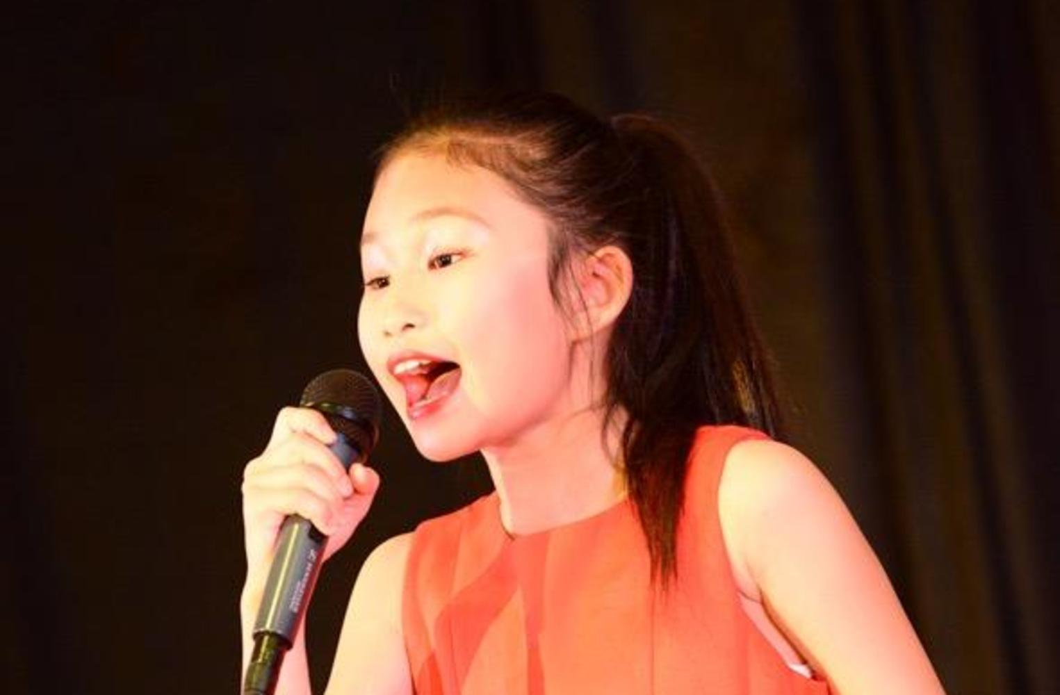 one of our talent show singers