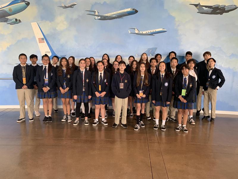 8th Graders Visit the Ronald Reagan Library Featured Photo