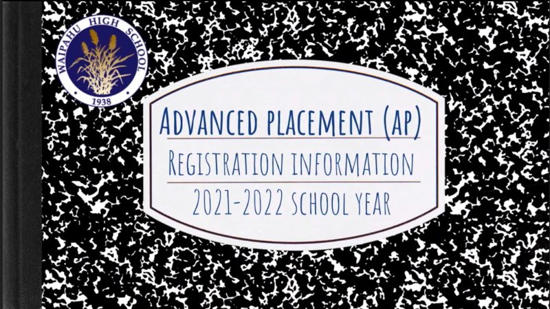 AP Course Registration Information