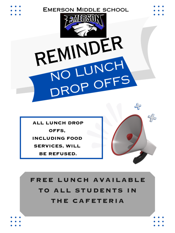 No outside food or drink allowed